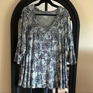 EUC LANE BRYANT SWING TOP